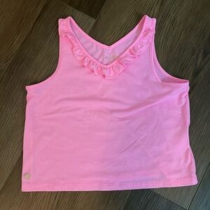 Lilly Pulitzer mini Alessa top in Pelican Pink